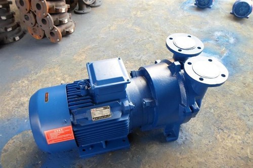 水環真(zhēn)空泵一角(jiao)